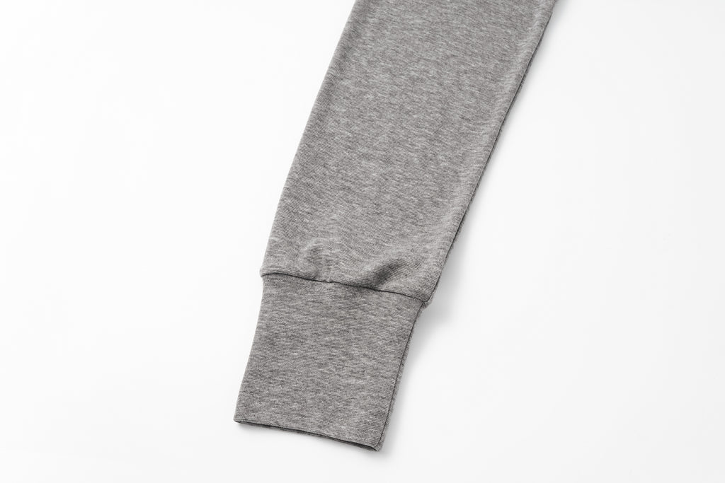 Square Neck Lyocell-Wool Knit Top