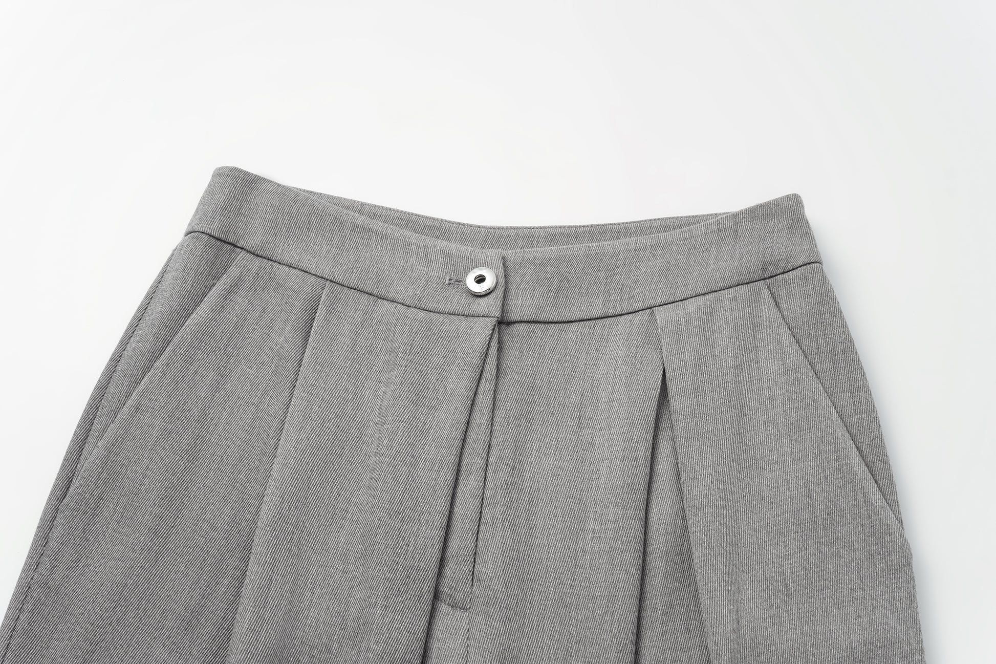 Wide-Leg Trousers with Fluid Drape