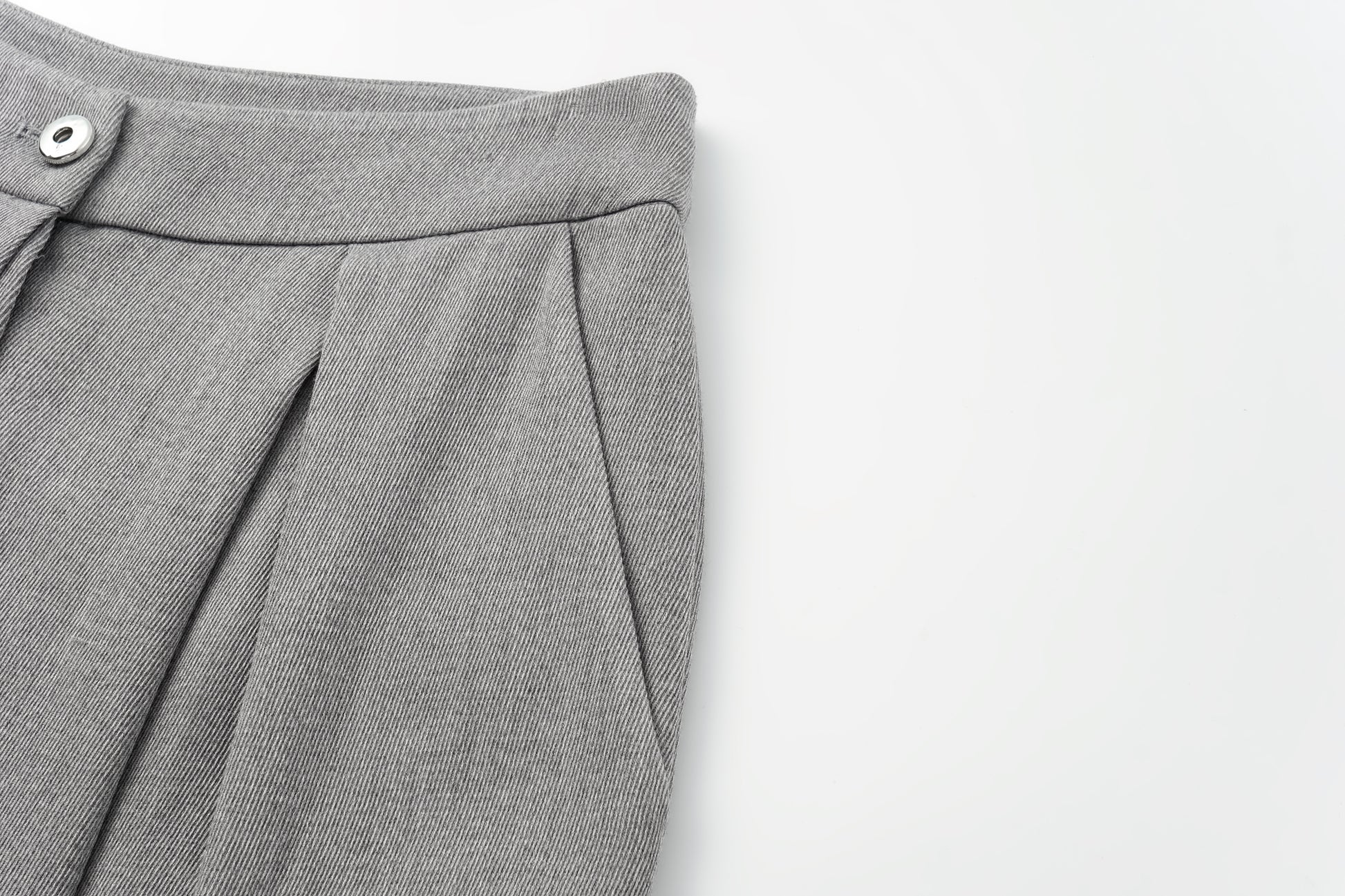 Wide-Leg Trousers with Fluid Drape