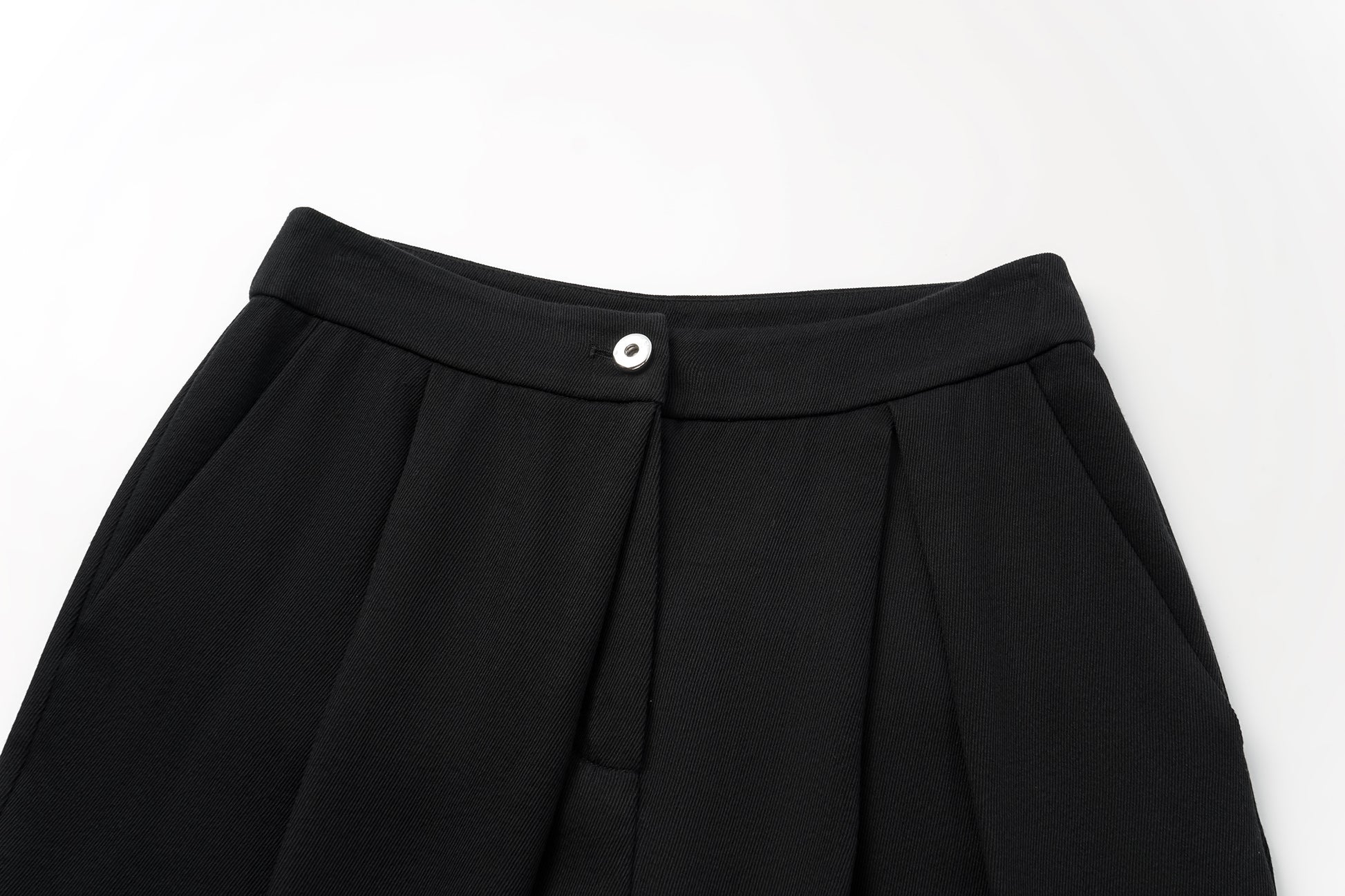 Wide-Leg Trousers with Fluid Drape