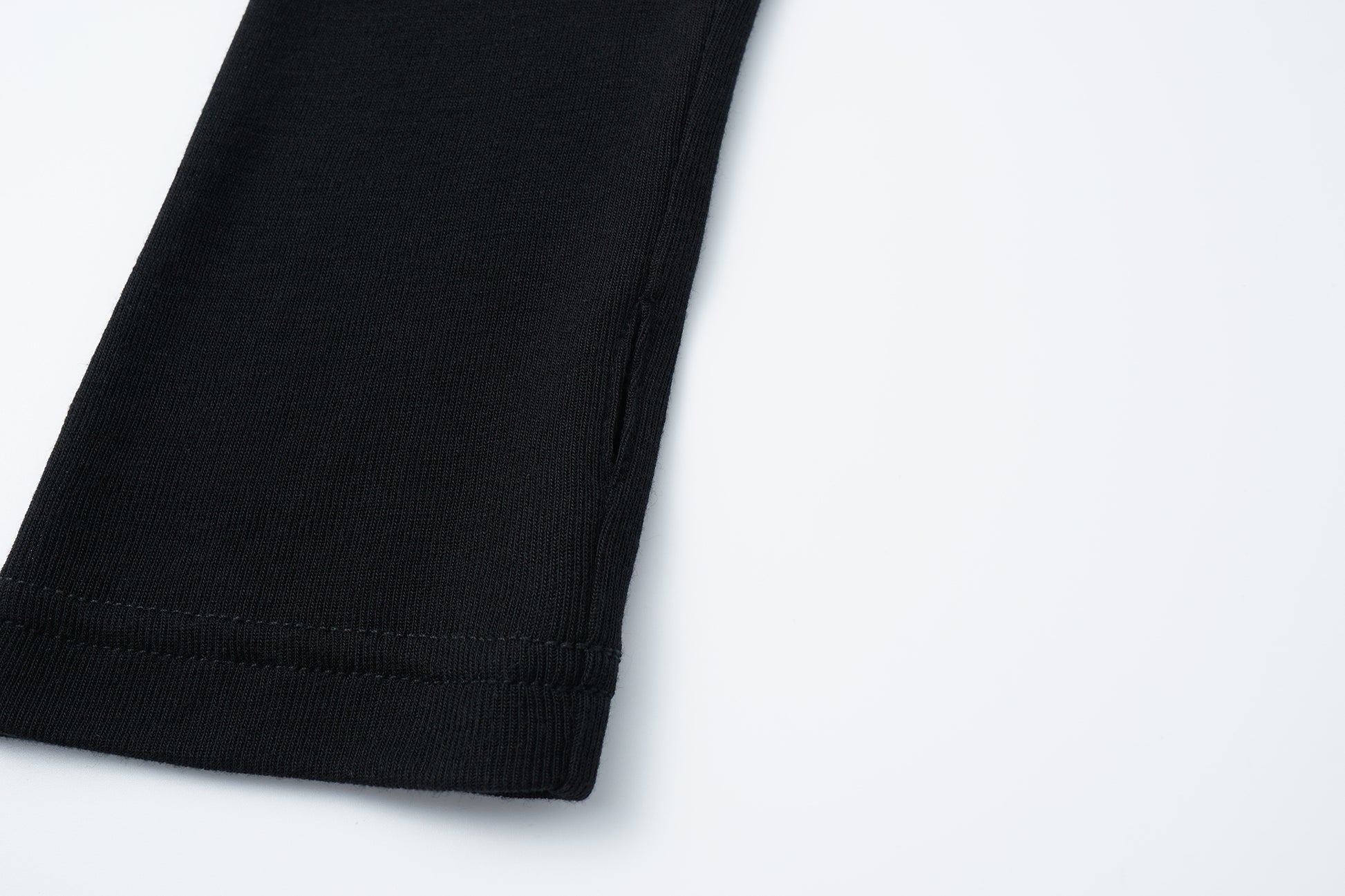 Round-Neck Top with Contrast Lace Insets