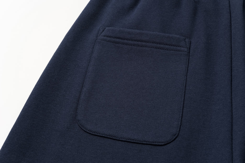 Curved Hem Athletic Sweatpants