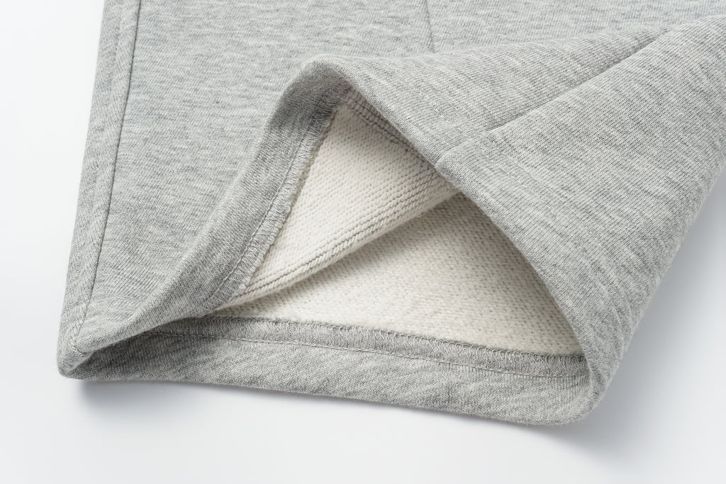 Curved Hem Athletic Sweatpants