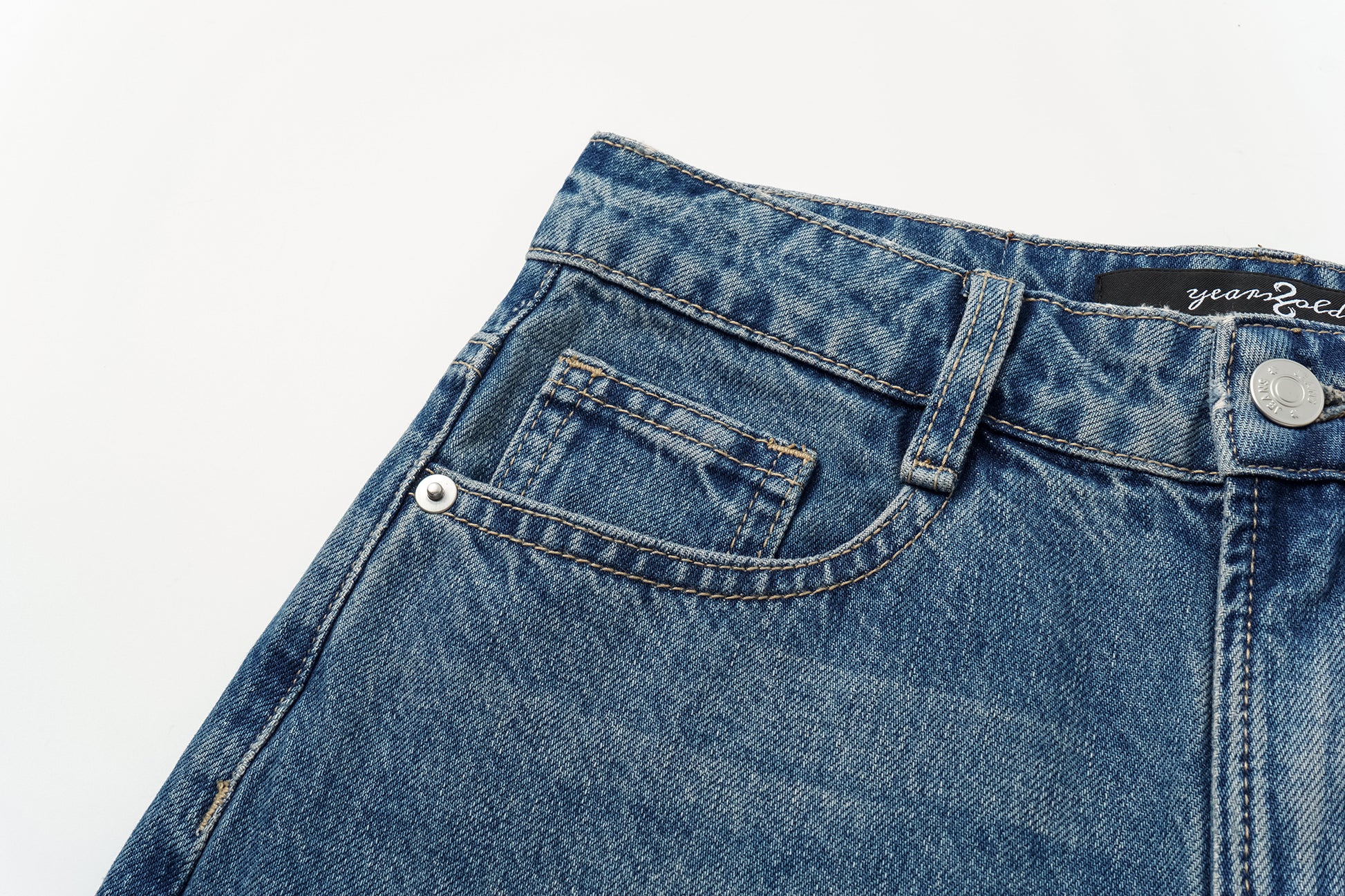 High-Waisted Wide-Leg Jeans