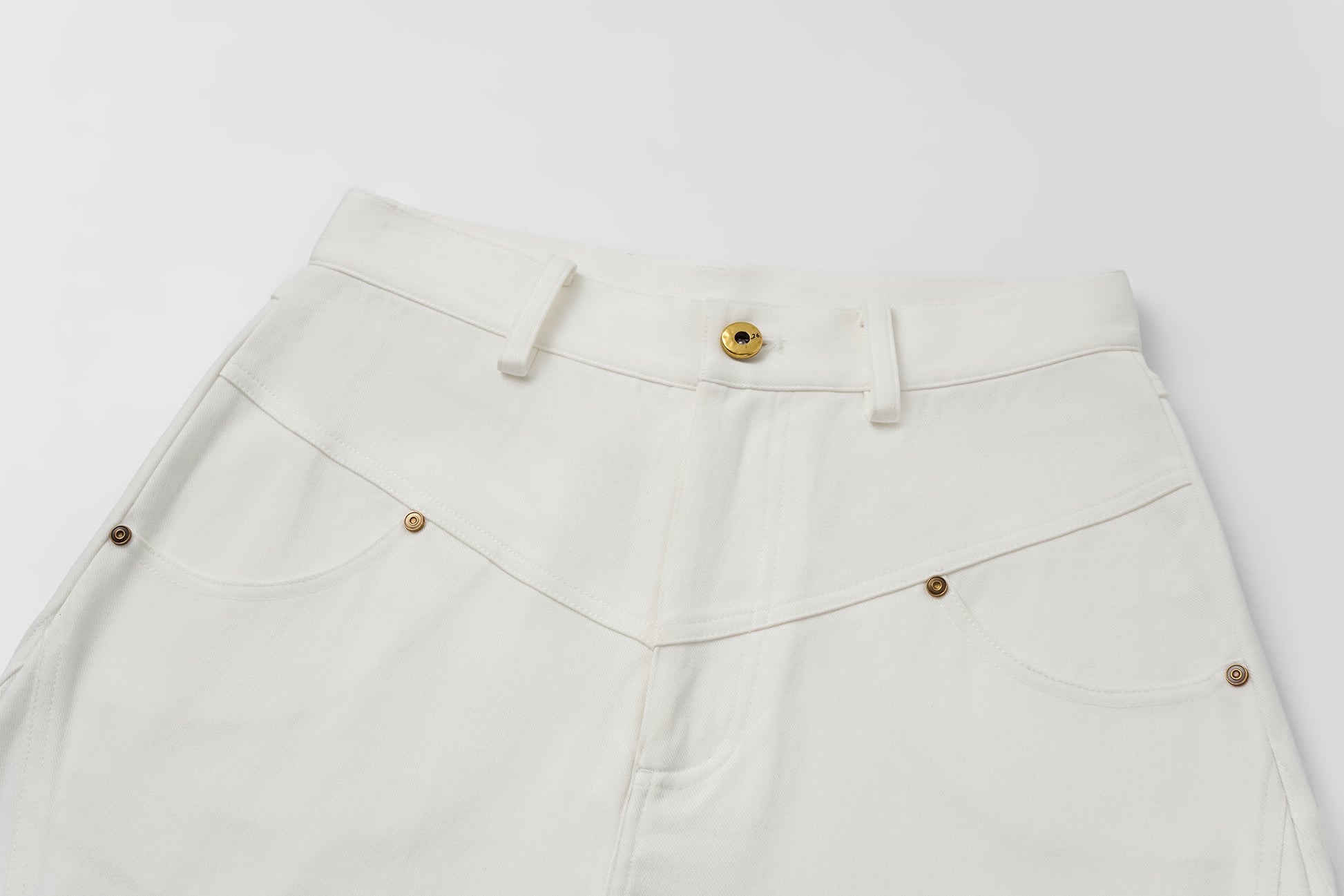 Scimitar Sihouette Wide-Leg Pants