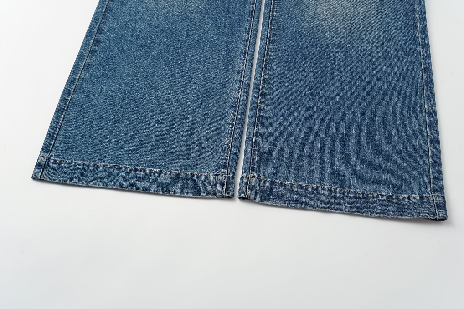 High-Waisted Wide-Leg Jeans