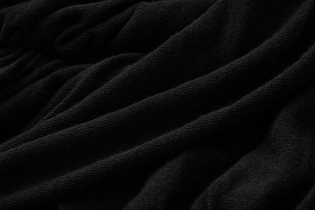 Full-Smocked V-Neck Dress with Hidden Hook Closure