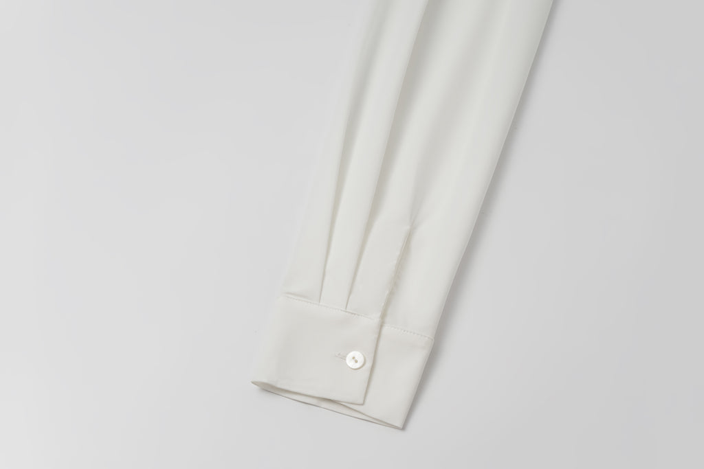 Corset Waist Blouse + Asymmetric Waistband Long Skirt Set