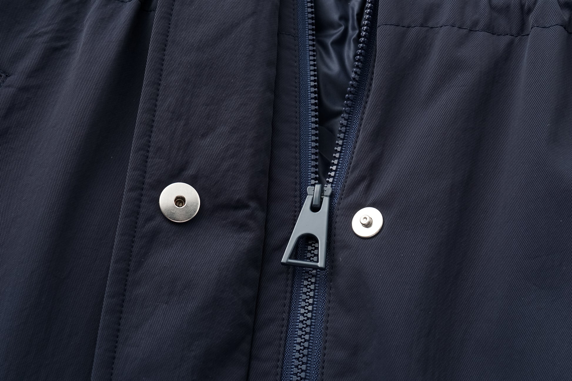 Trench DNA Stand Collar Drawstring Long Down Coat