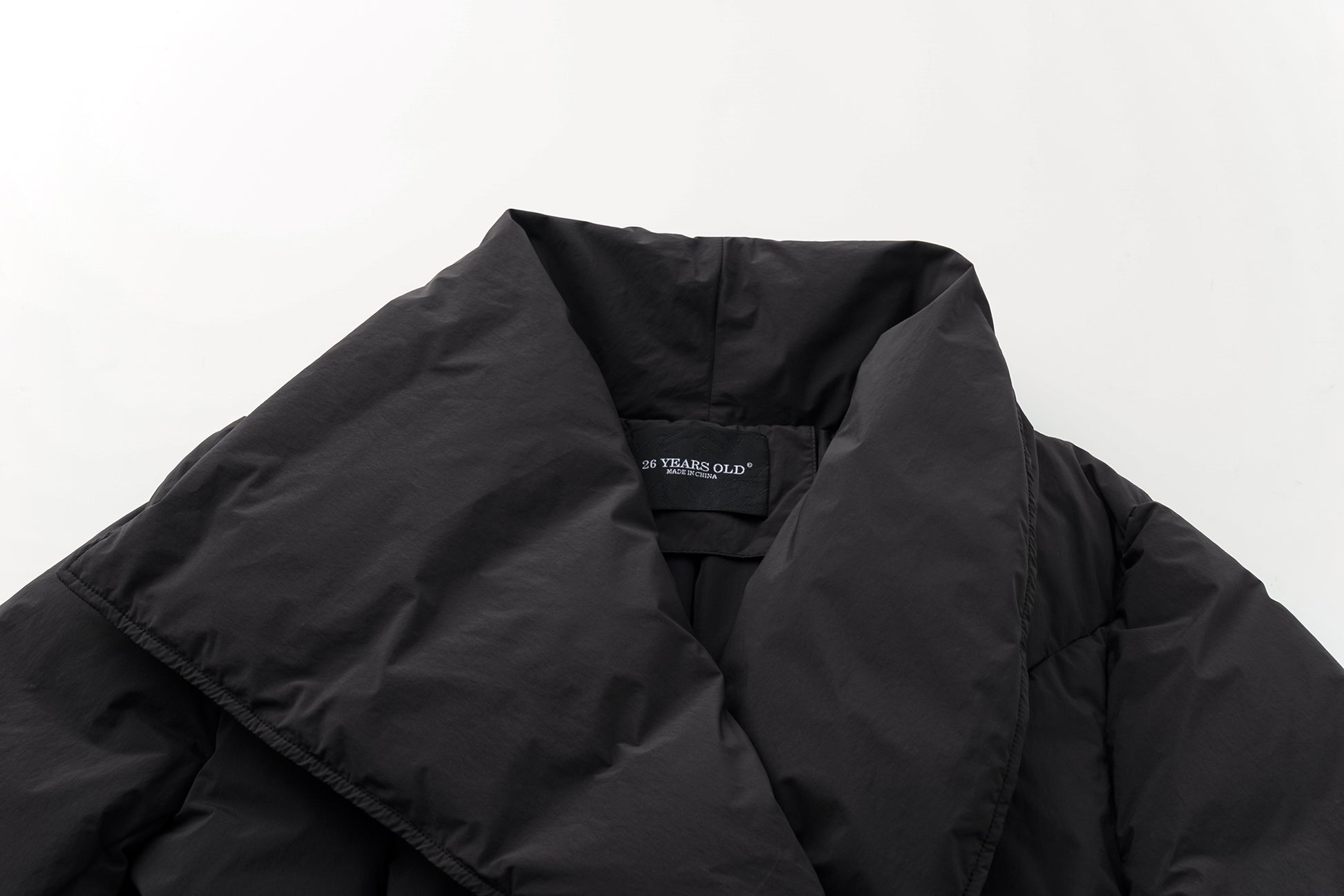 Large Collar Short Down Jacket