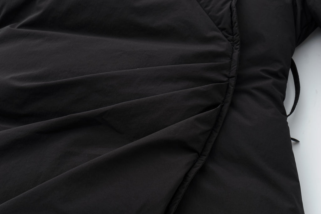 Large Collar Short Down Jacket