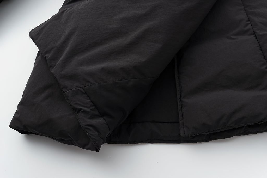 Large Collar Short Down Jacket