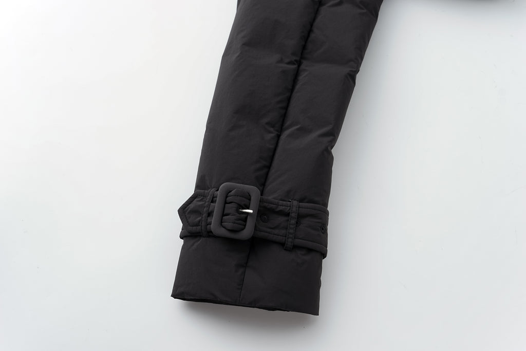 Large Collar Short Down Jacket