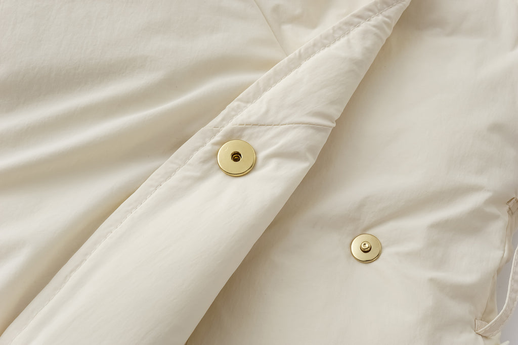 Large Collar Short Down Jacket