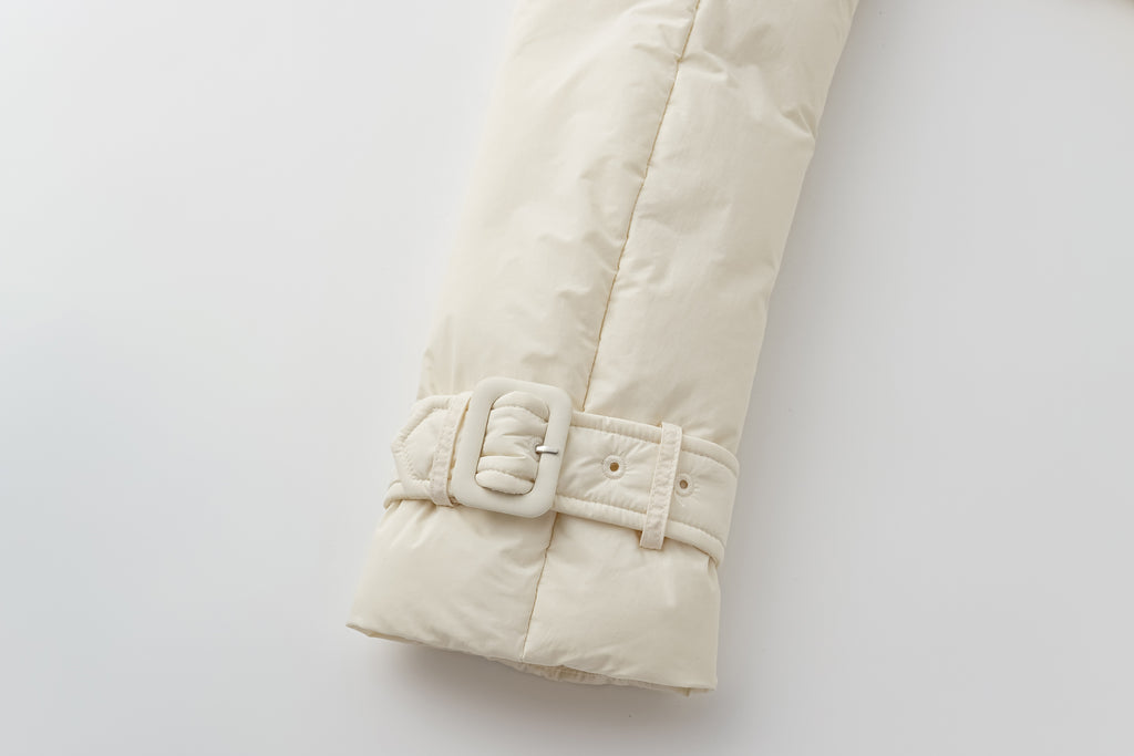 Large Collar Short Down Jacket