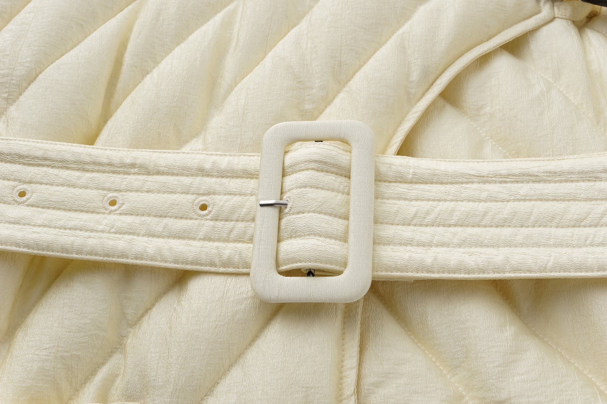 Toggle-Button Long Down Coat