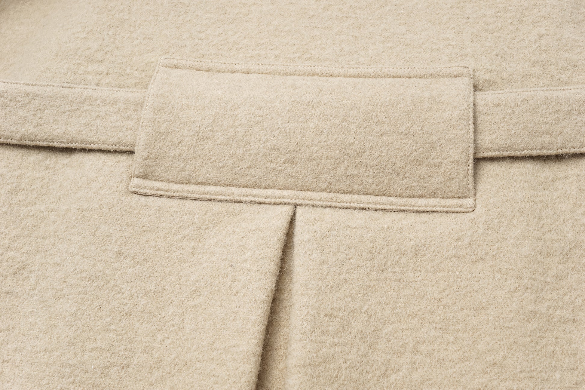 Dropped Shoulder Long Coat