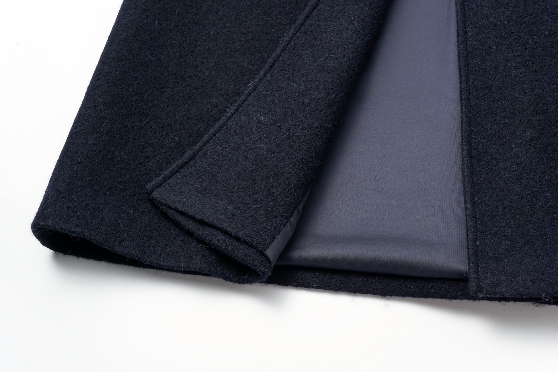 Dropped Shoulder Long Coat