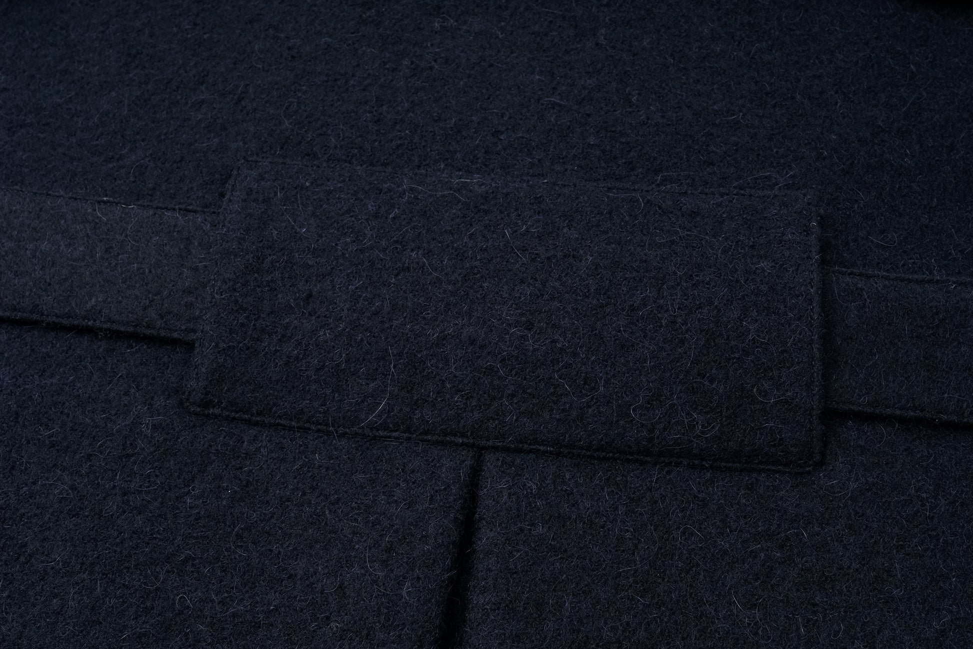 Dropped Shoulder Long Coat