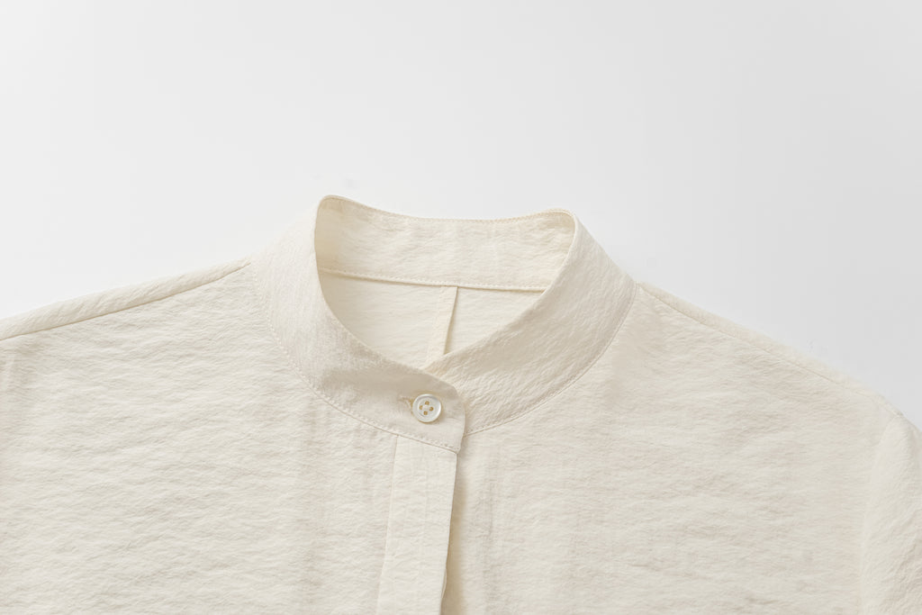 Mini Stand Collar Blouse