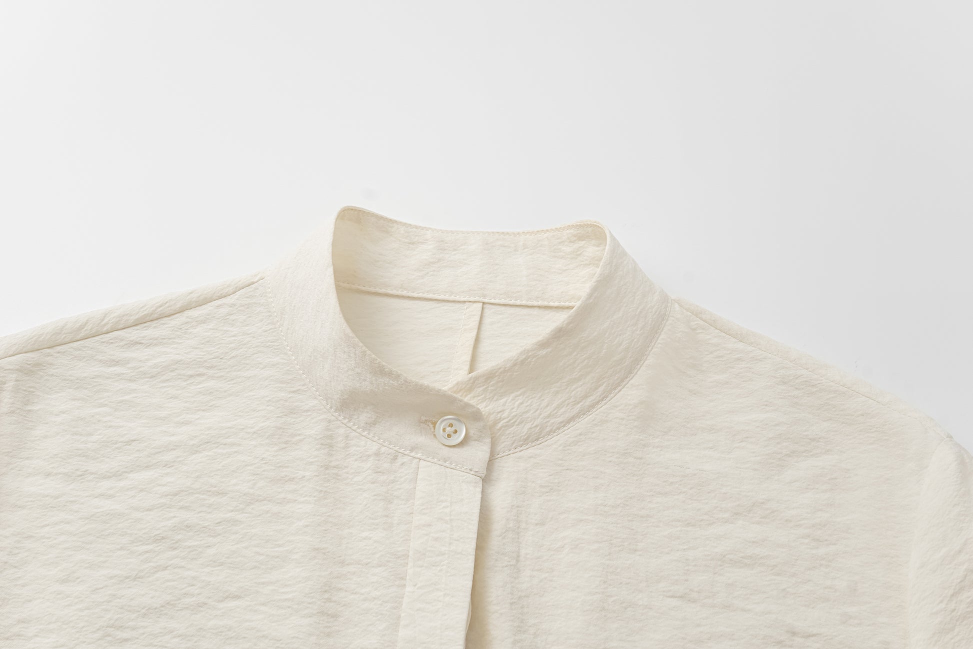 Mini Stand Collar Blouse