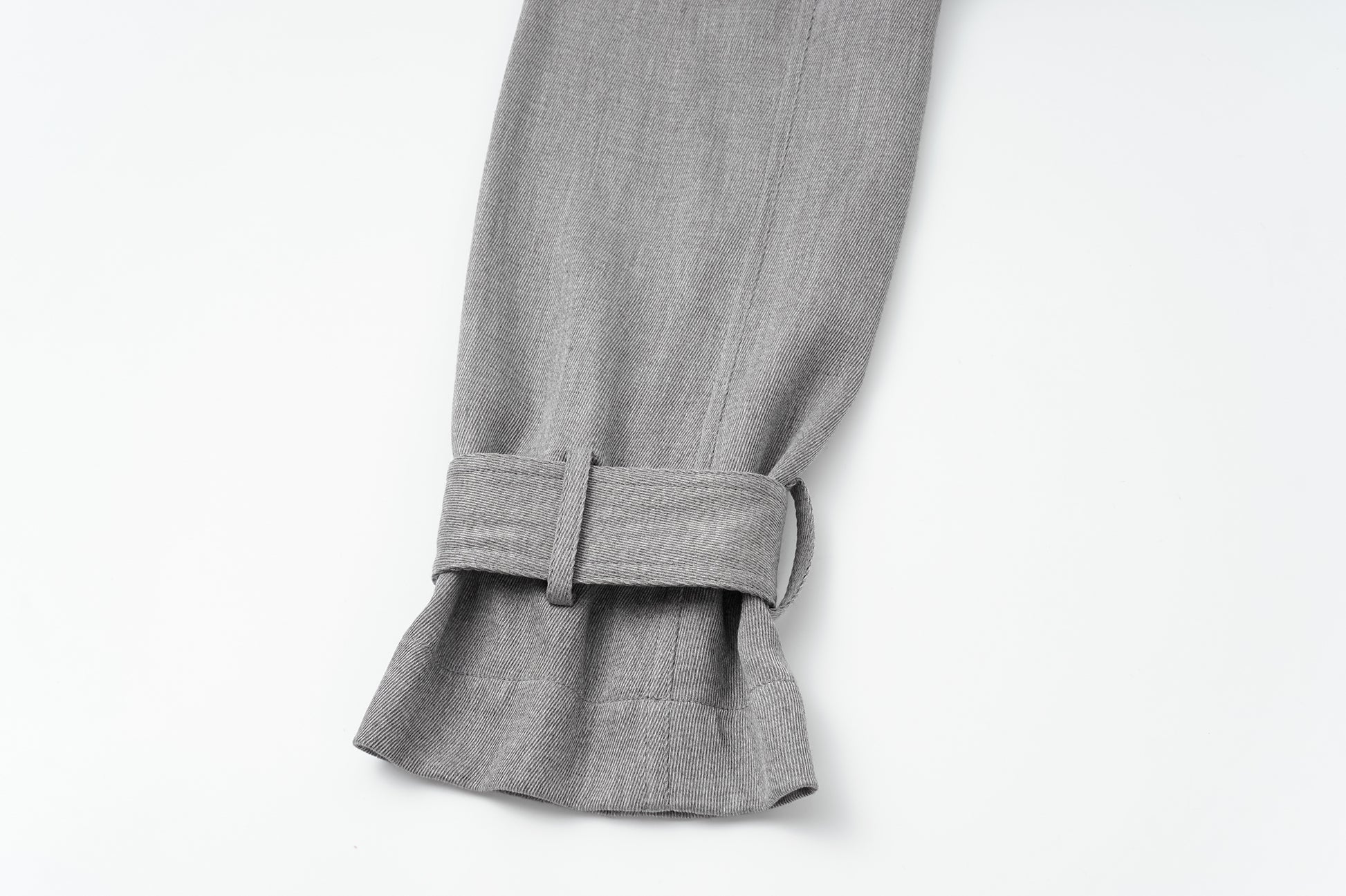 Dropped-Shoulder Oversized Trench Coat