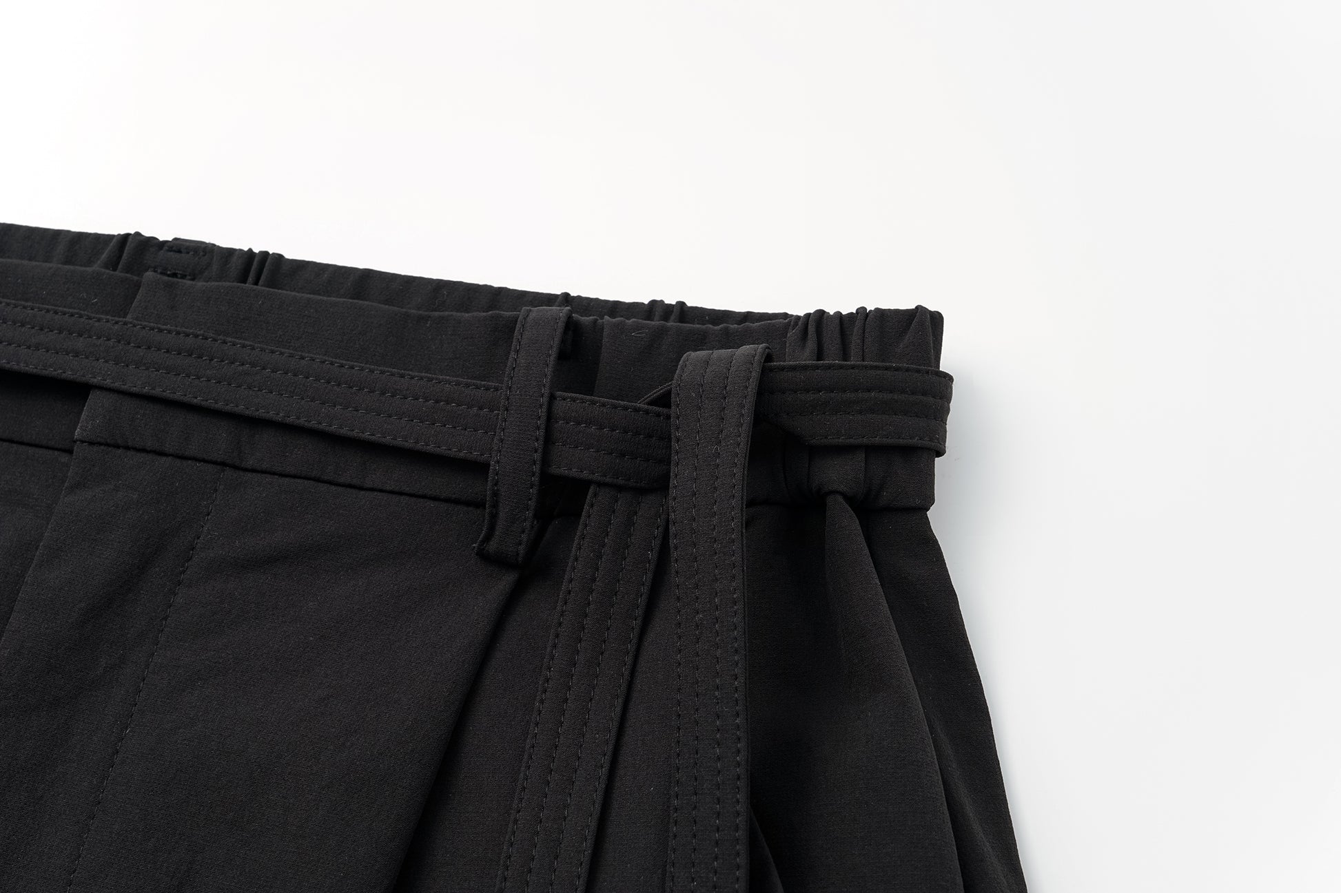 Curved Hem Pants