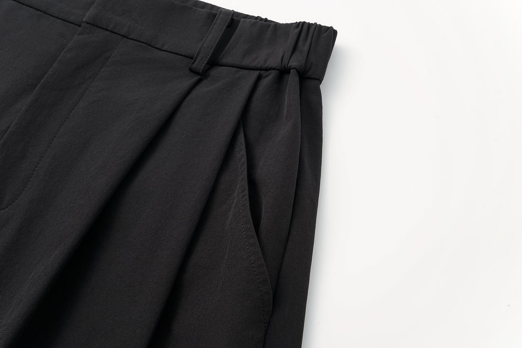 Curved Hem Pants