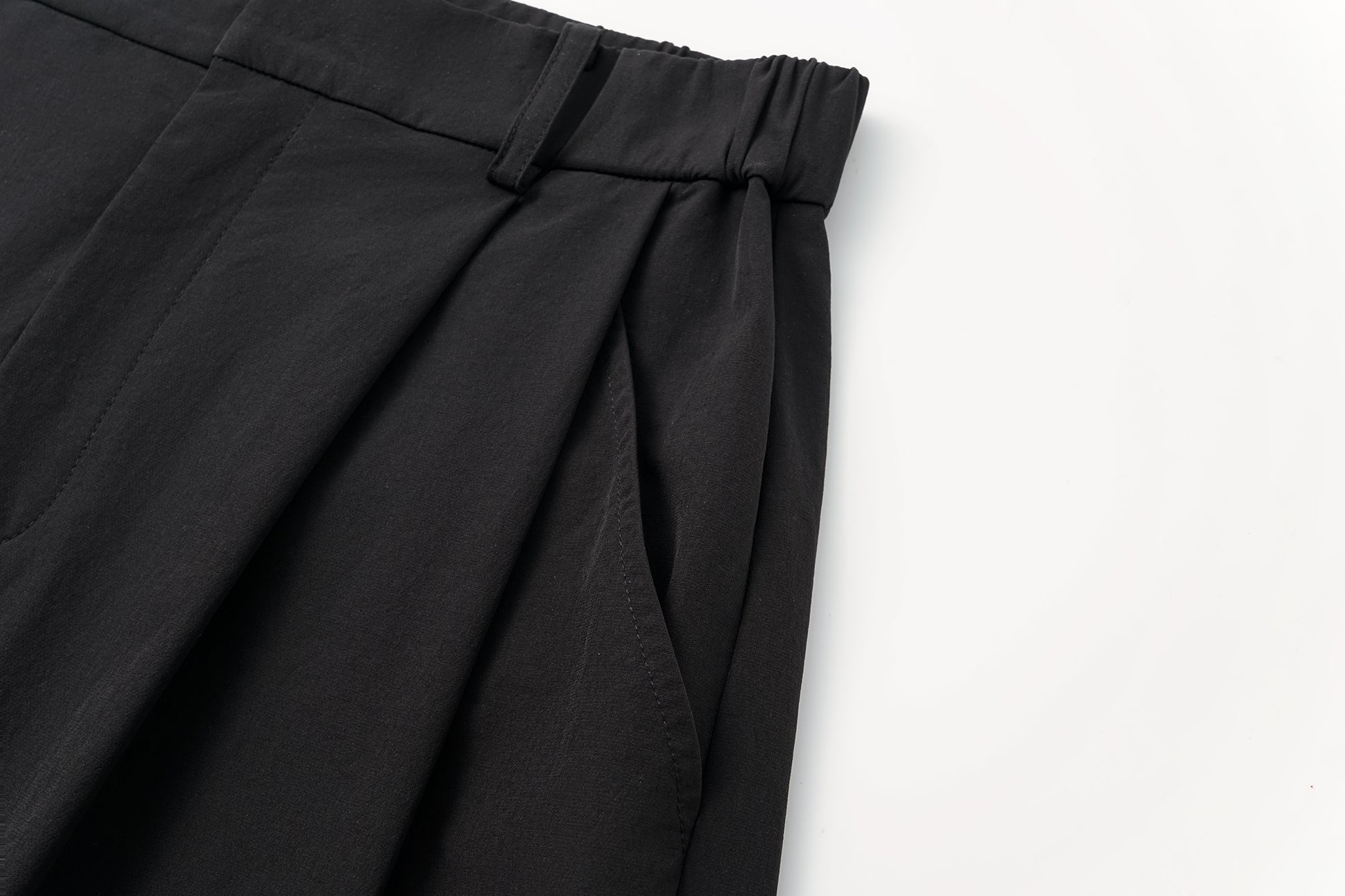 Curved Hem Pants