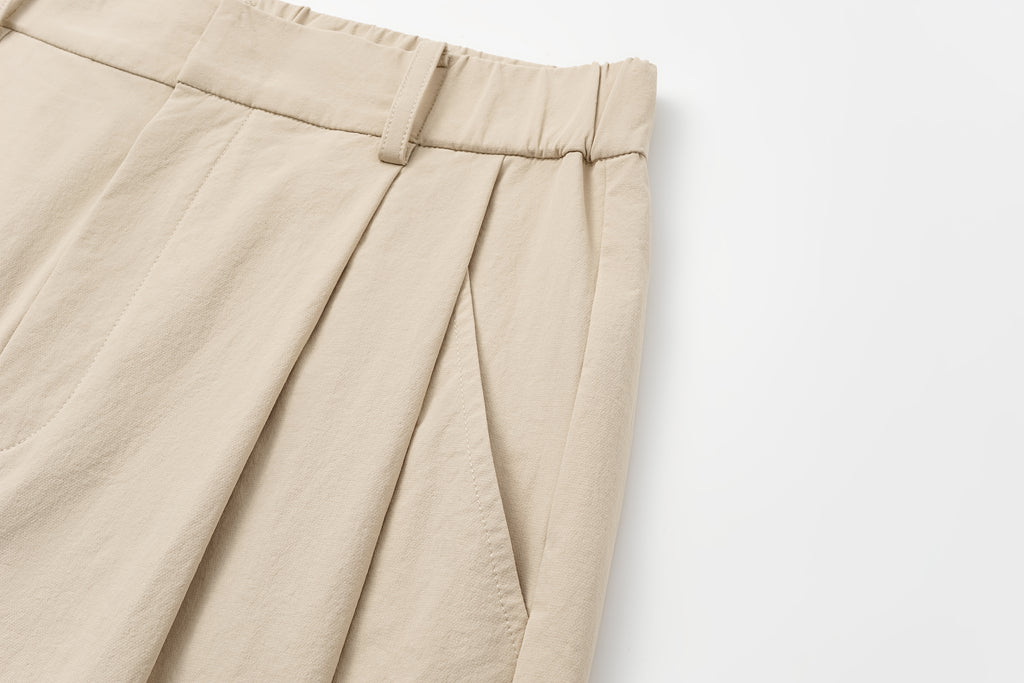 Curved Hem Pants