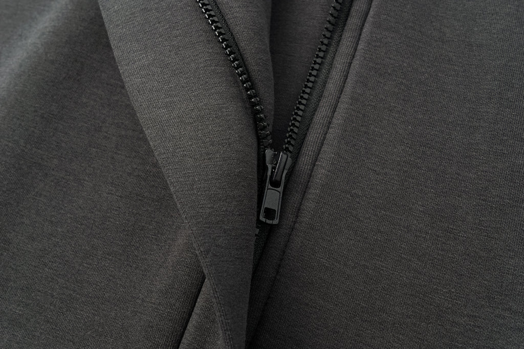 Cross-Front Athleisure Style Jacket