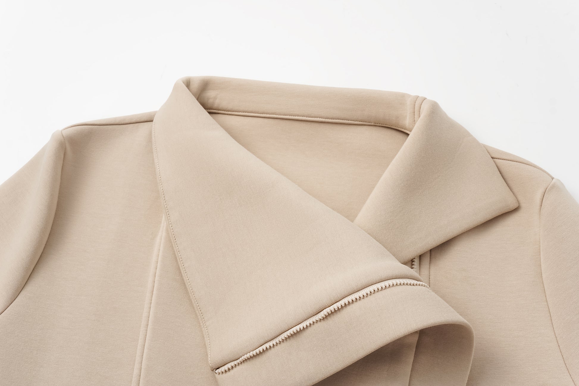 Cross-Front Athleisure Style Jacket