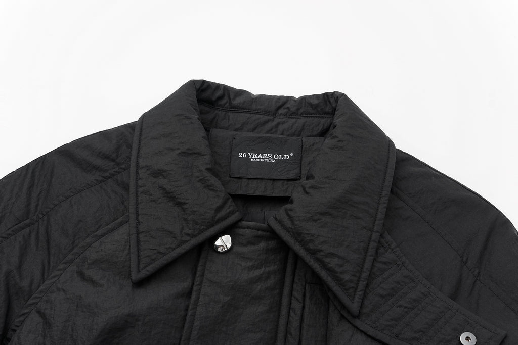 Raglan Sleeve White Goose Down Coat