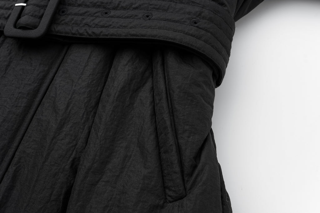 Raglan Sleeve White Goose Down Coat