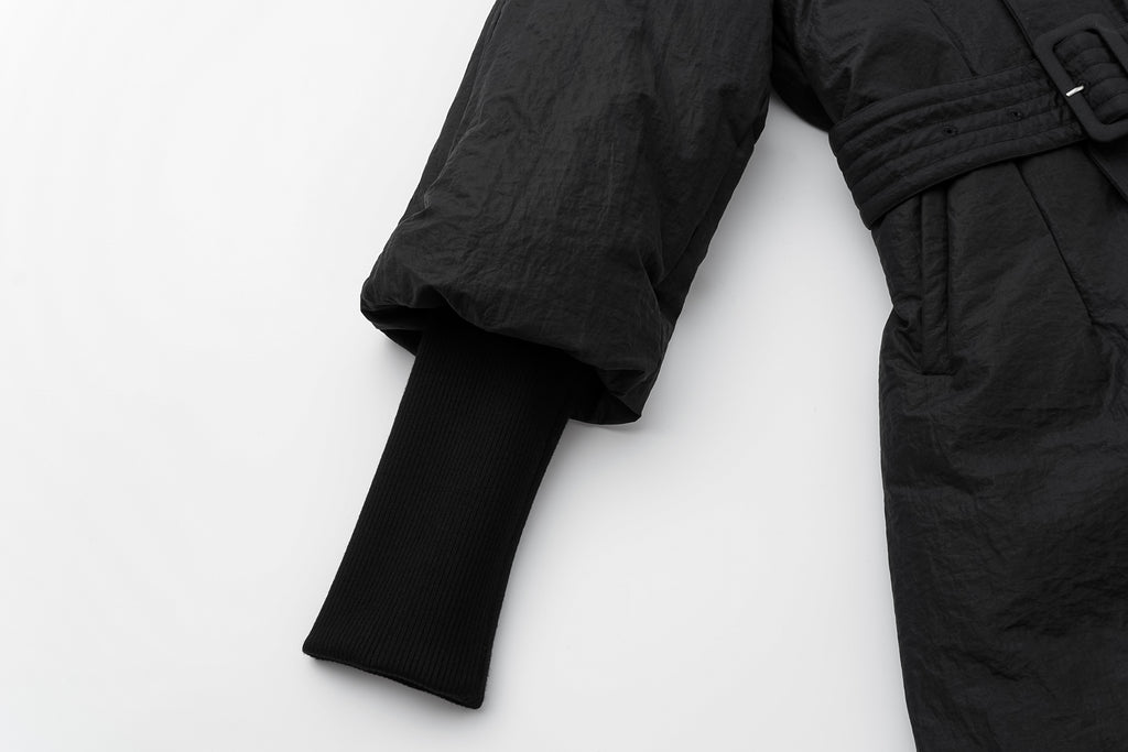 Raglan Sleeve White Goose Down Coat