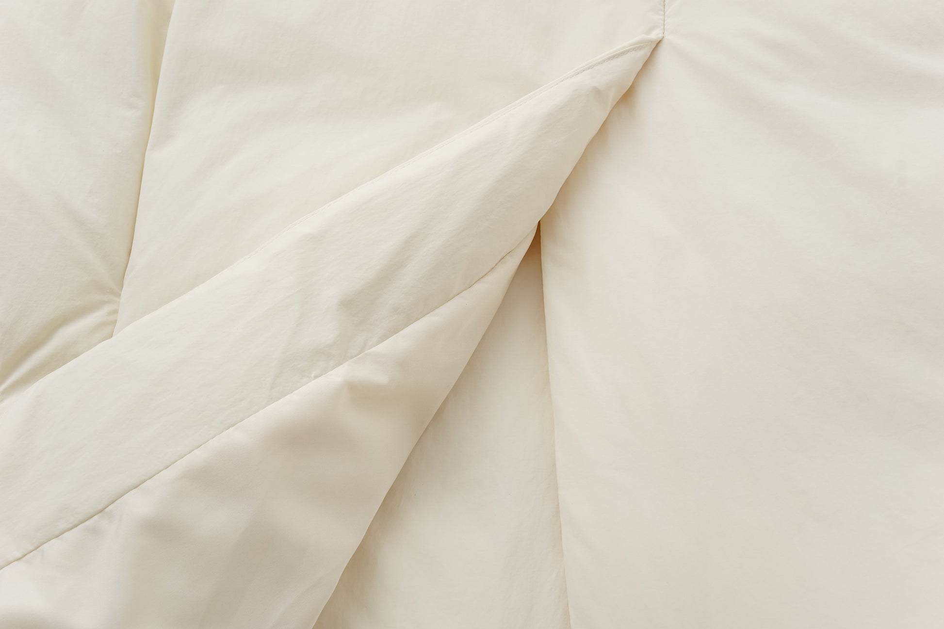 Robe-Style Long White Goose Down Coat