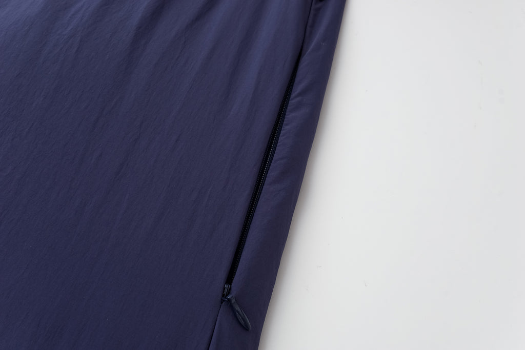 Robe-Style Long White Goose Down Coat