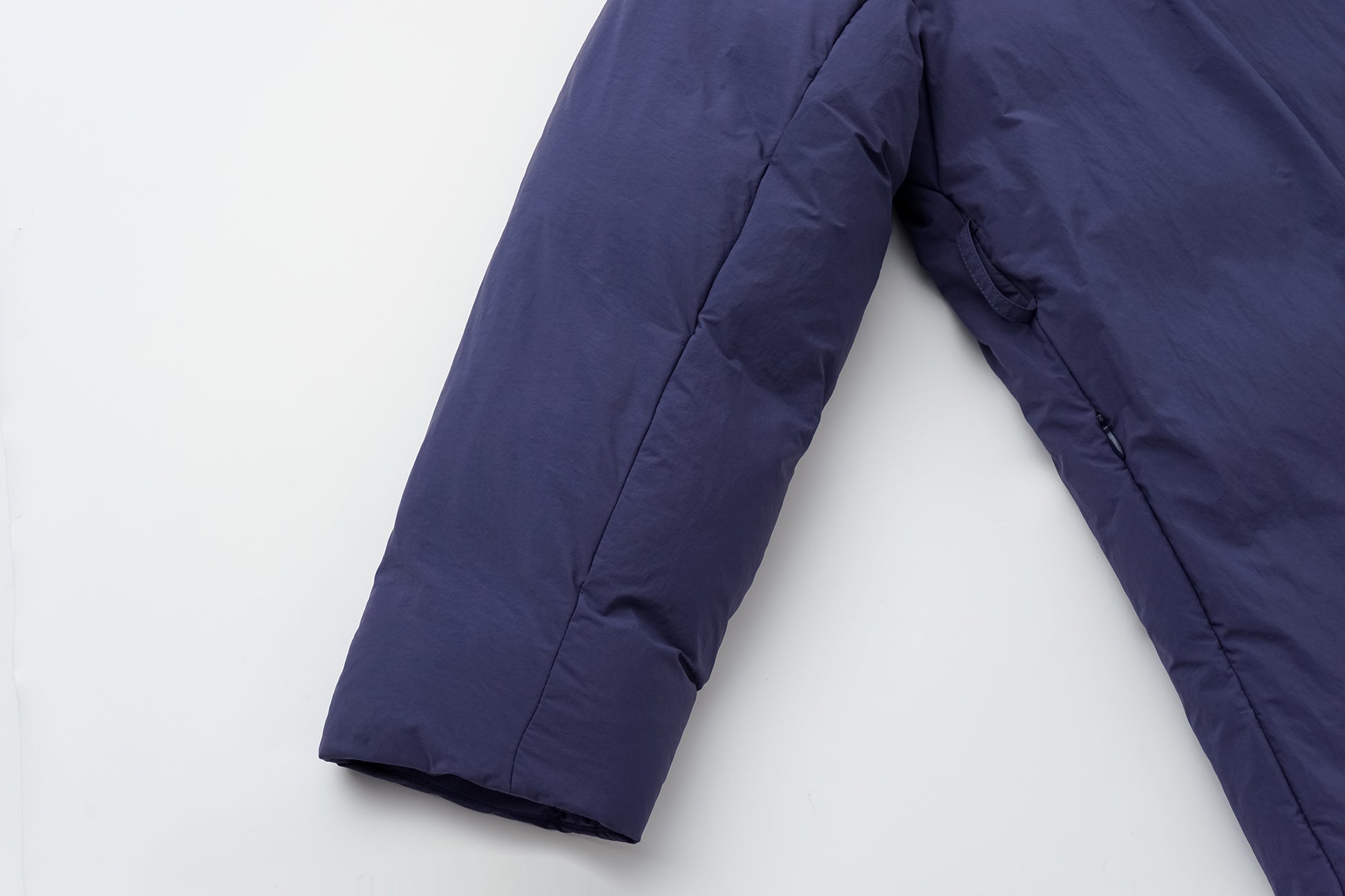 Robe-Style Long White Goose Down Coat