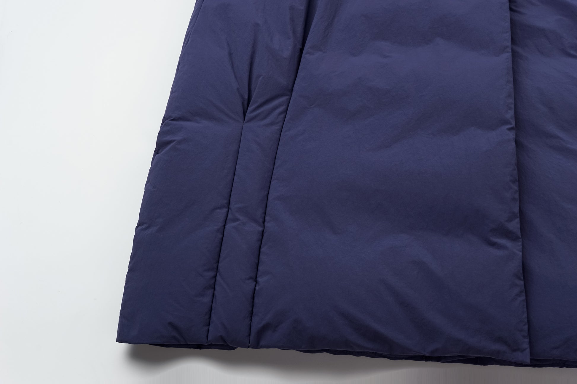 Robe-Style Long White Goose Down Coat