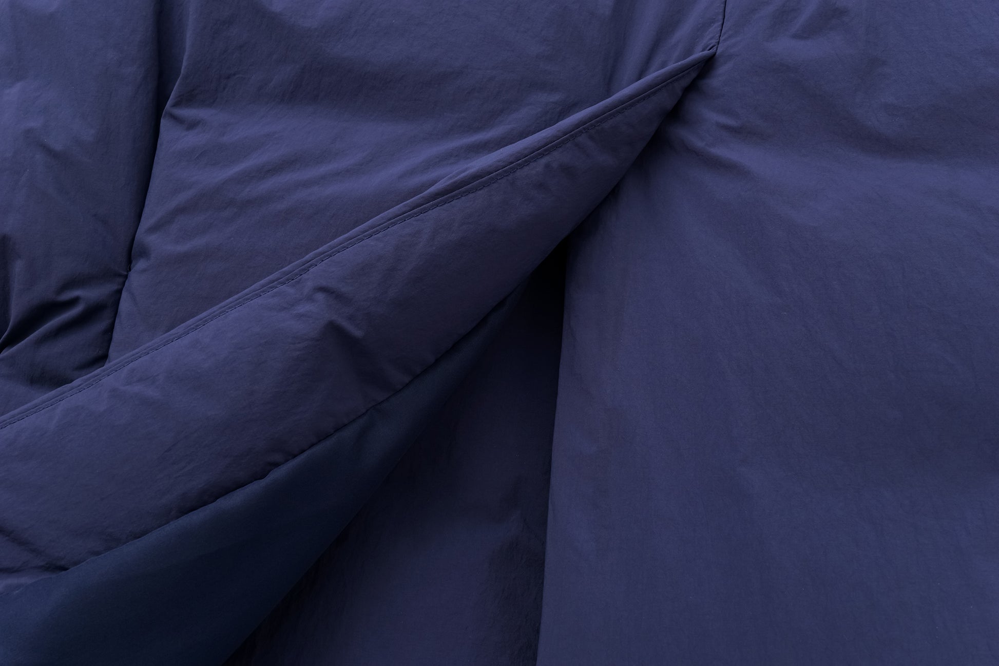 Robe-Style Long White Goose Down Coat