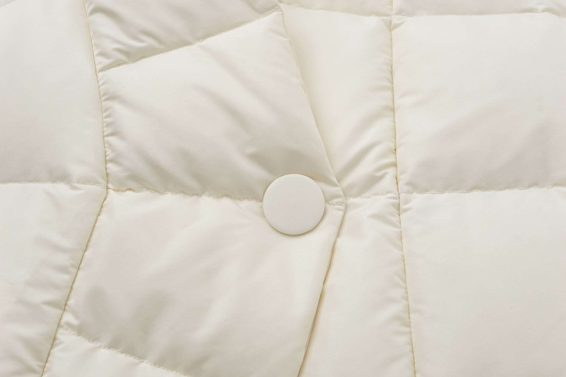 Wrap V-Neck White Goose Down Coat