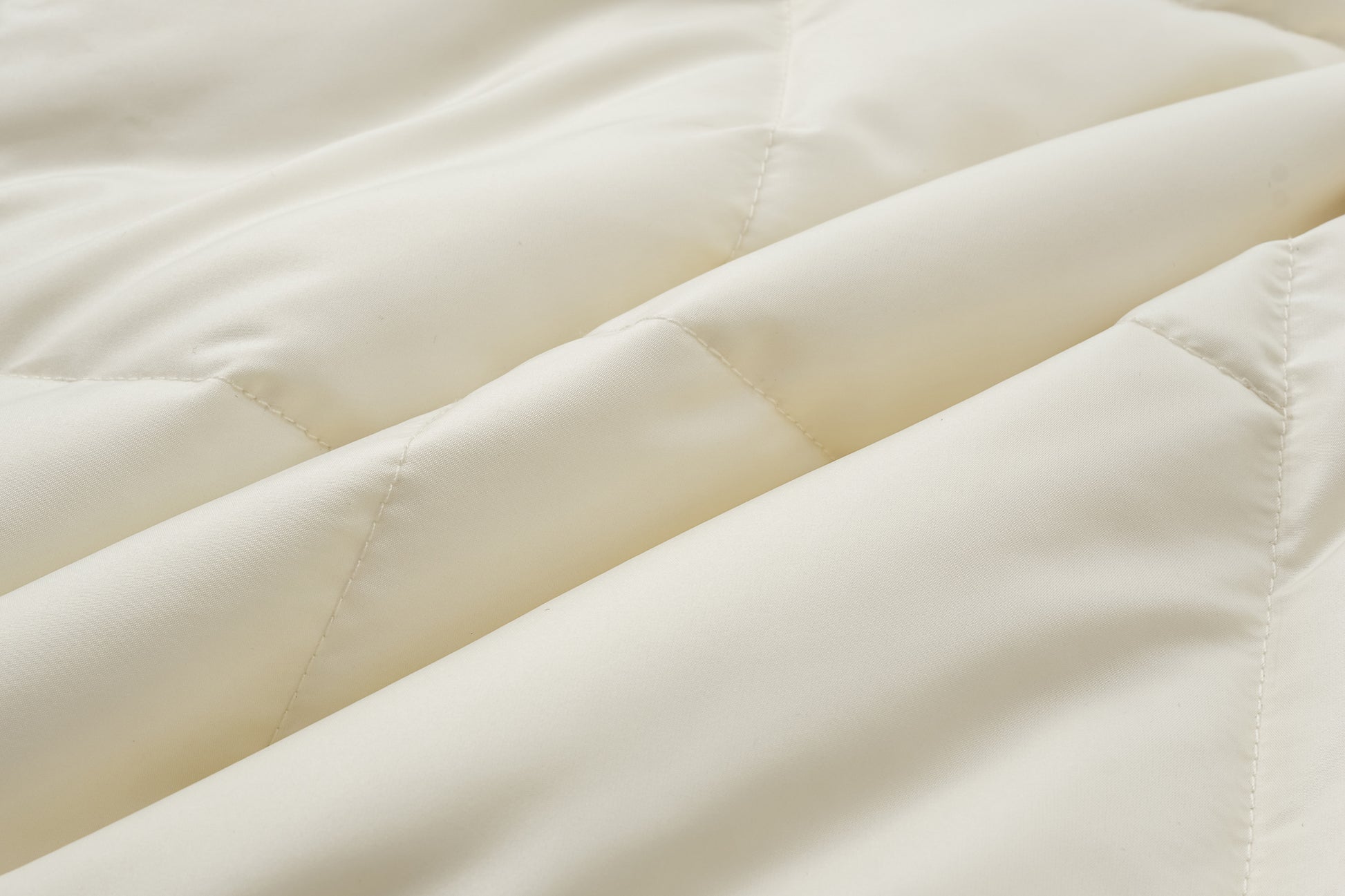 Wrap V-Neck White Goose Down Coat