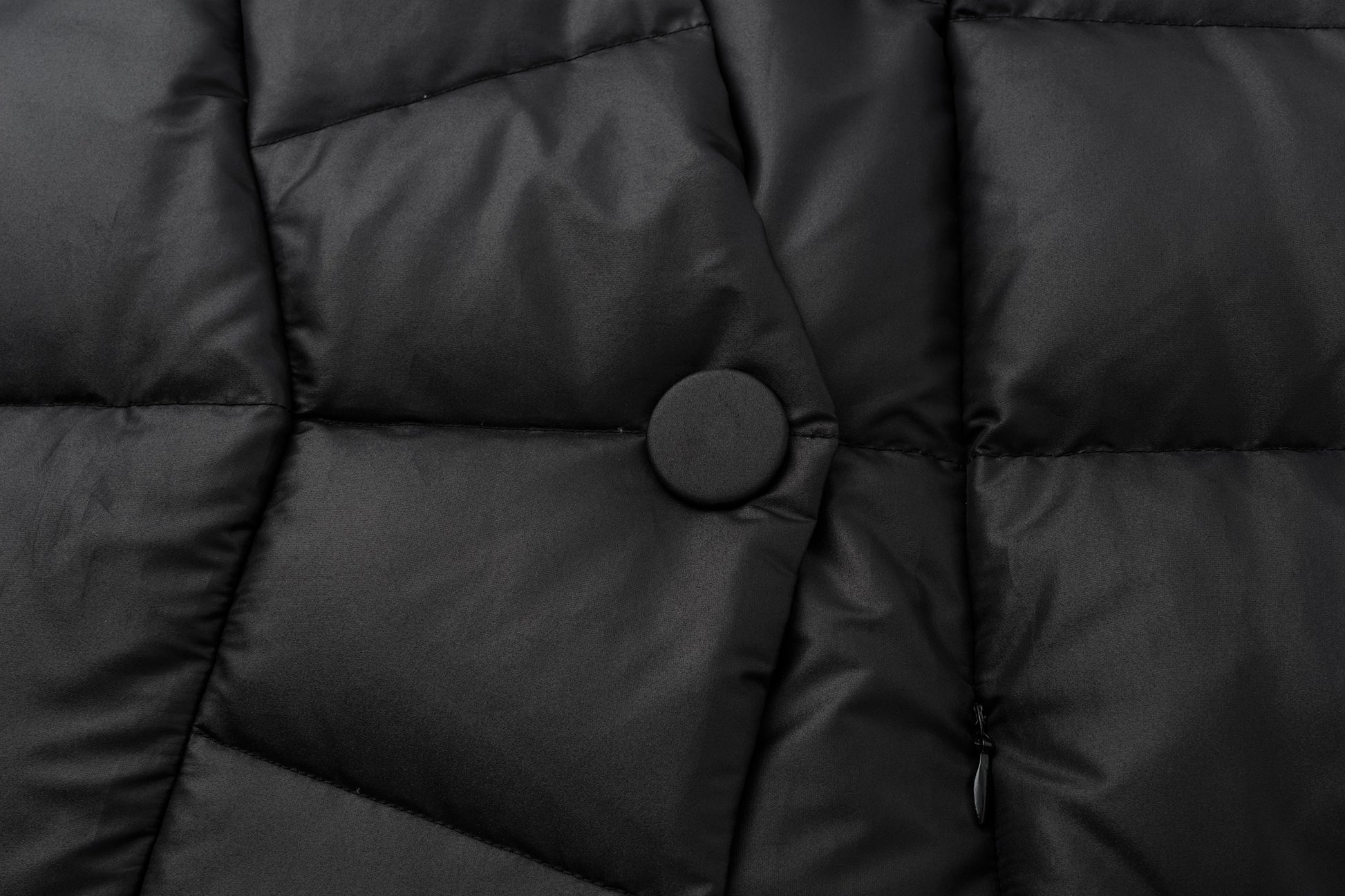 Wrap V-Neck White Goose Down Coat