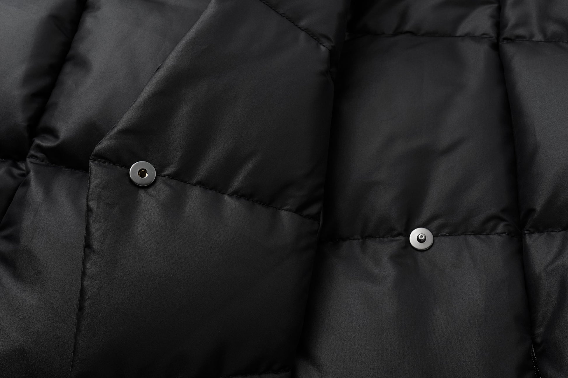 Wrap V-Neck White Goose Down Coat